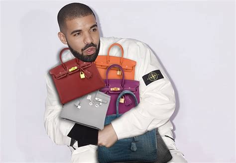 drake birkin bag collection.